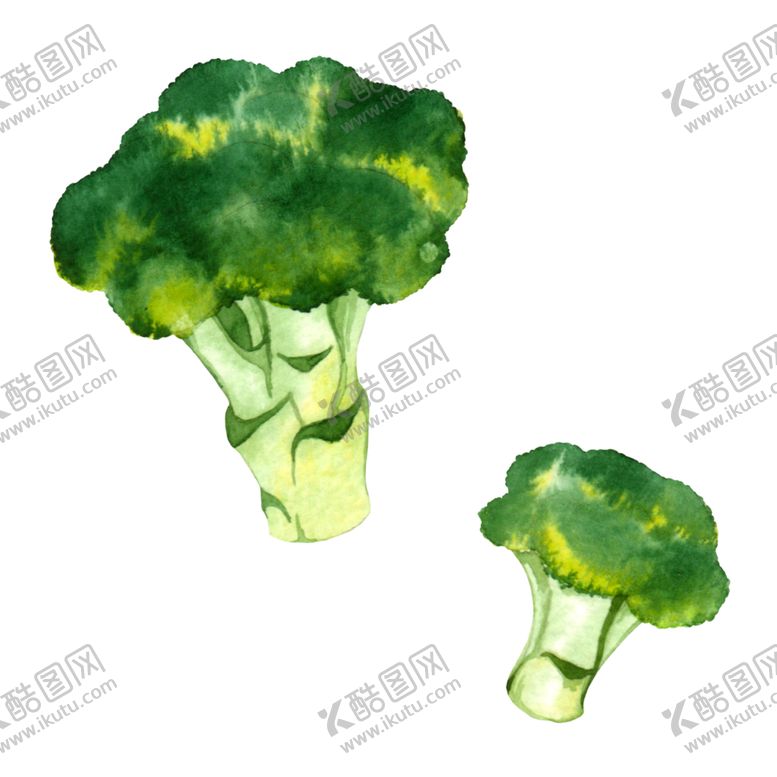 编号：30484910080248172131【酷图网】源文件下载-水彩创意插画水果蔬菜