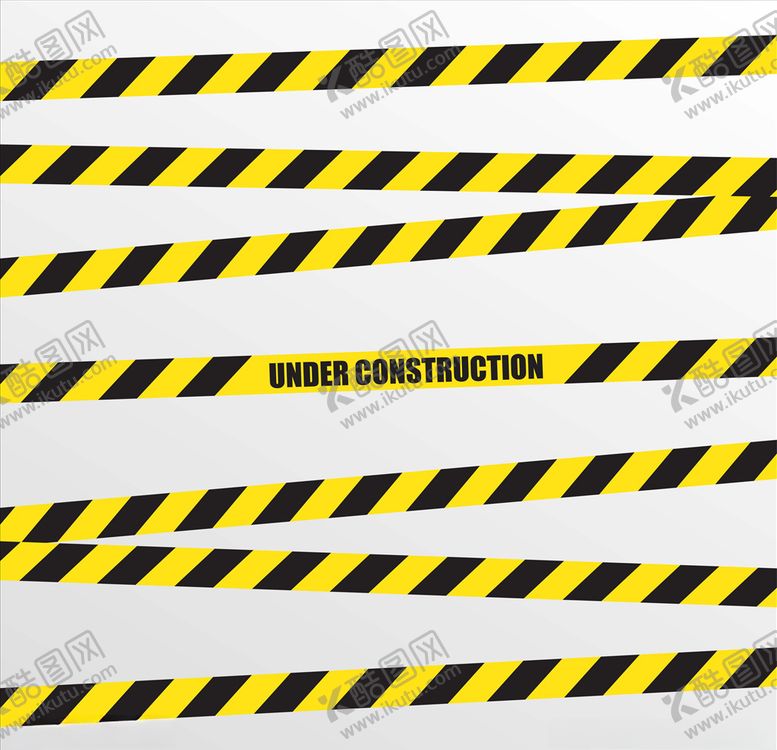 编号：80265309111537267808【酷图网】源文件下载-矢量警示线