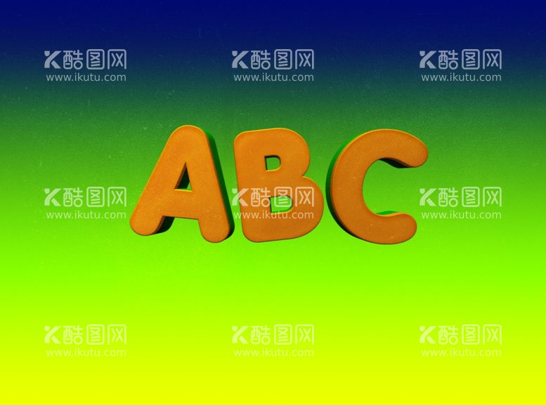 编号：36723312181055317824【酷图网】源文件下载-3D立体字