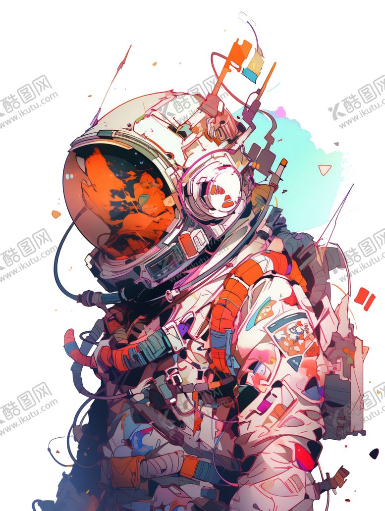 编号：45159301171947262979【酷图网】源文件下载-宇航员