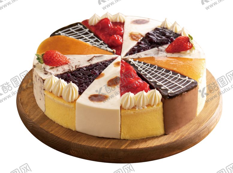 编号：49740010051836542772【酷图网】源文件下载-花样蛋糕免抠图
