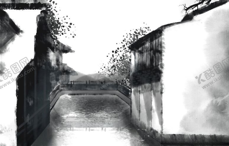 编号：90147905180132331736【酷图网】源文件下载-水墨山水背景
