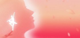 三八妇女节粉色弥散风直播背景