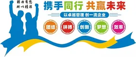 企业文化墙图片风采标语形象