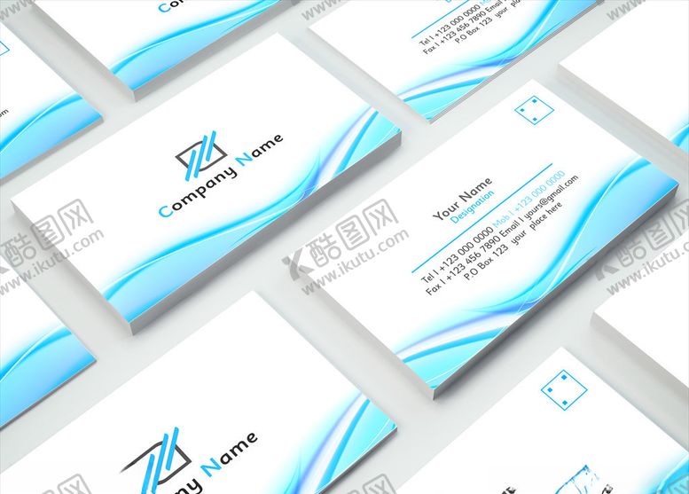 编号：21633310101822198765【酷图网】源文件下载-矢量名片模板