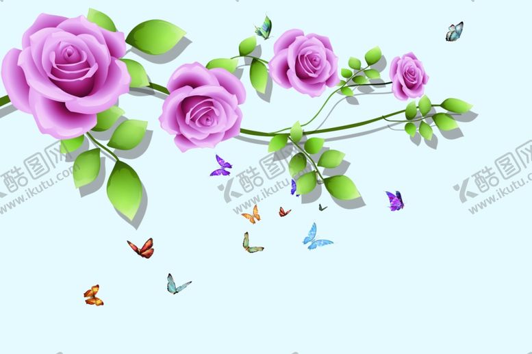 编号：31126810091206512678【酷图网】源文件下载-玫瑰花