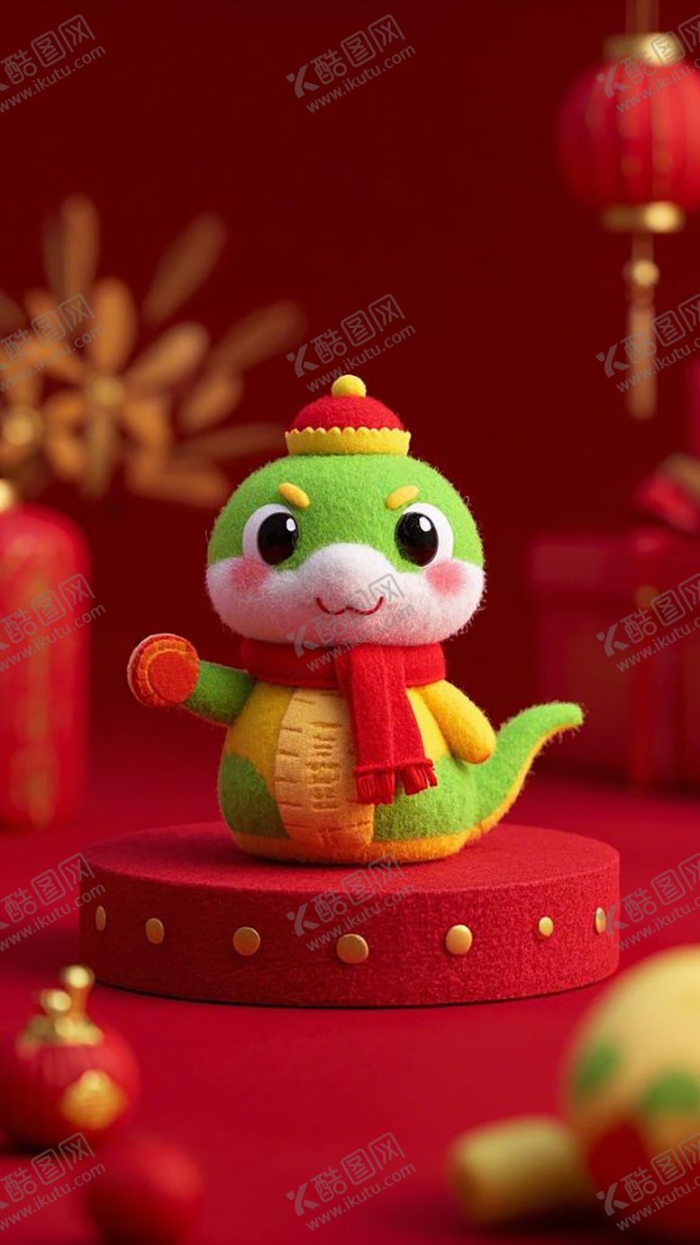 编号：61213602250215347569【酷图网】源文件下载-2025蛇年可爱卡通造型