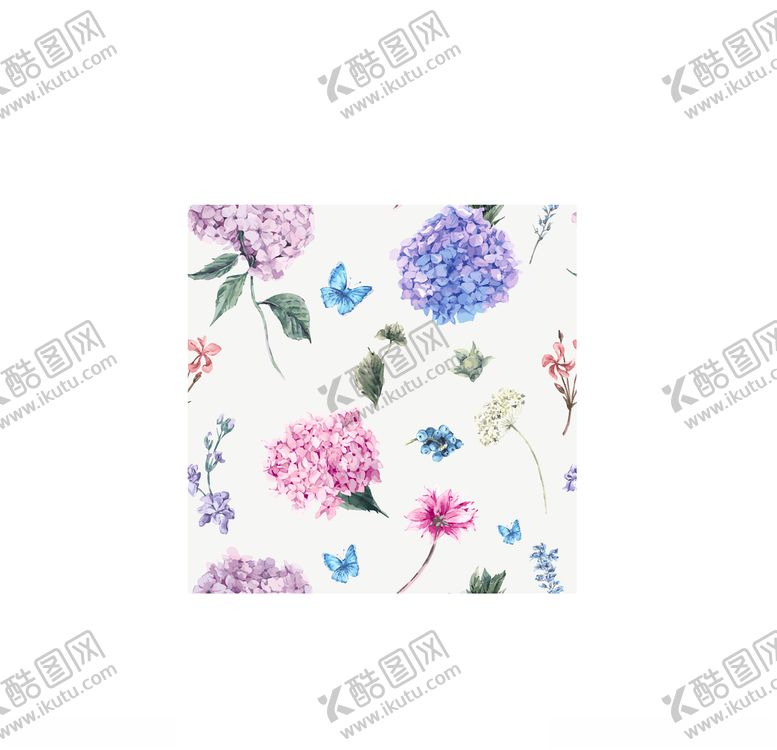 编号：77351405062159049542【酷图网】源文件下载-水彩花卉