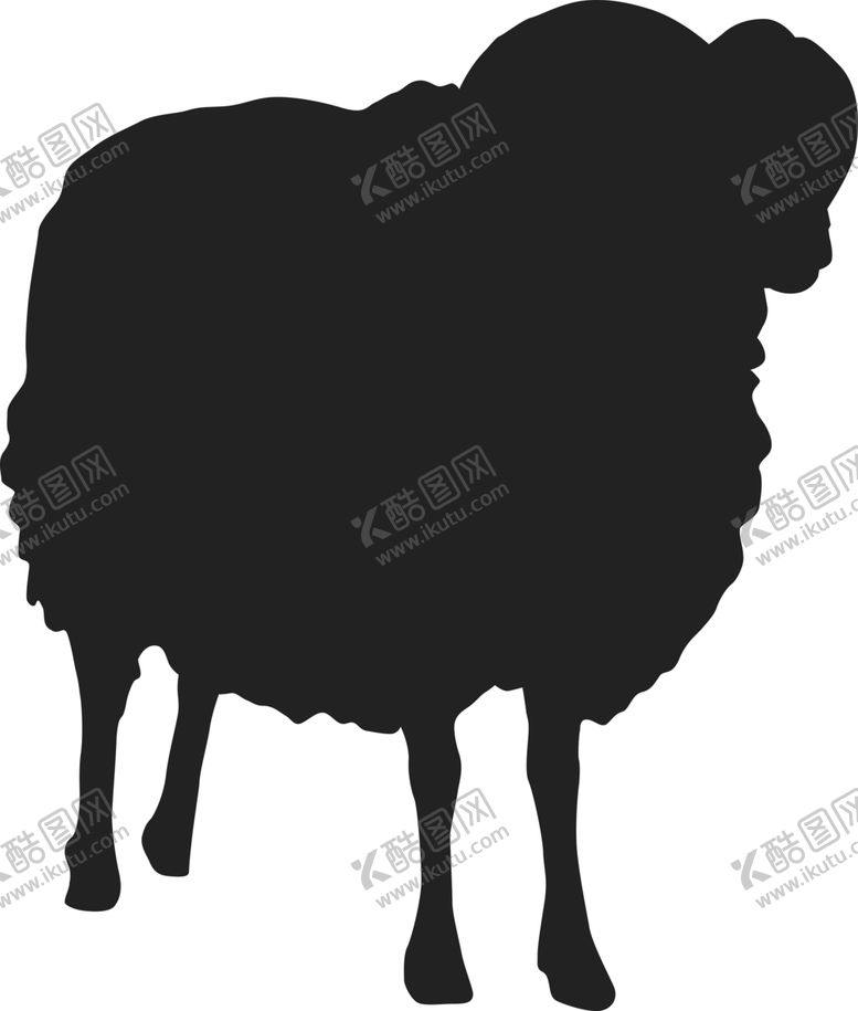 编号：15848604201003028516【酷图网】源文件下载-动物剪影