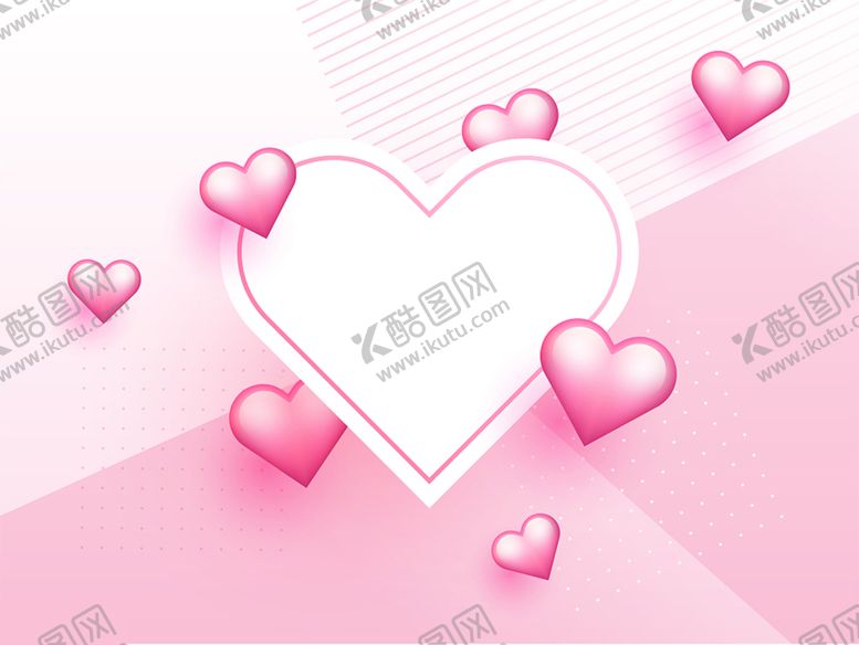 编号：85351109110943552604【酷图网】源文件下载-心形广告背景