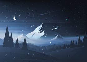 风景插画