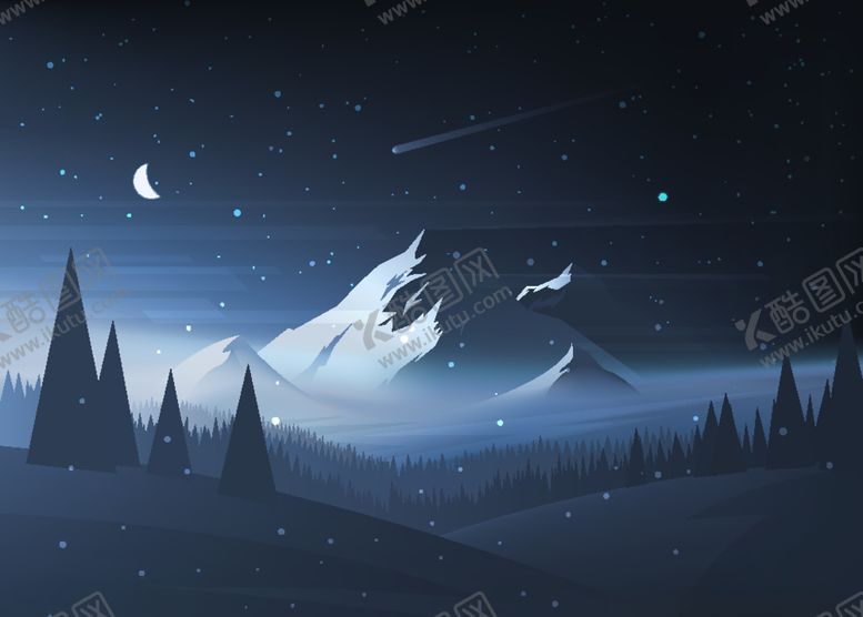 编号：62704609150946444659【酷图网】源文件下载-风景插画