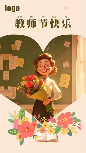 教师节海报先进彩页模版贺卡