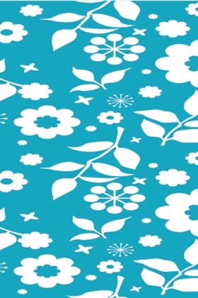 小清新花纹底纹设计