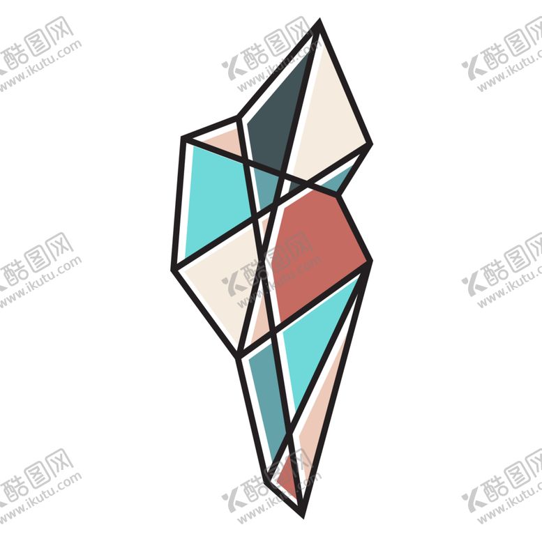 编号：43460607090352162371【酷图网】源文件下载-几何艺术图案