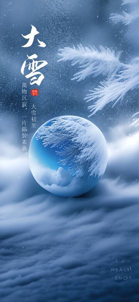 大雪冬至大寒小寒节气