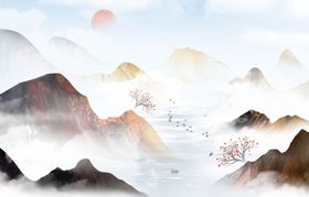 水墨山水