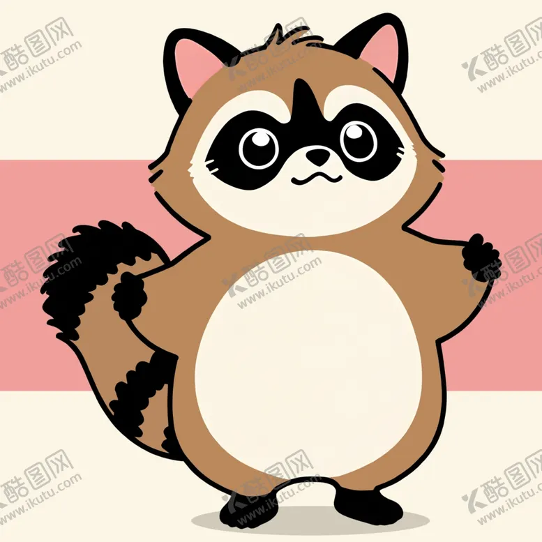 编号：94863304242152276308【酷图网】源文件下载-可爱浣熊