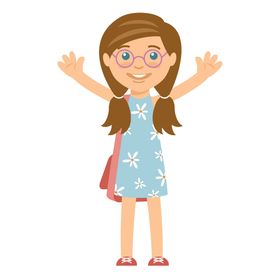 卡通儿童人物形象小孩子