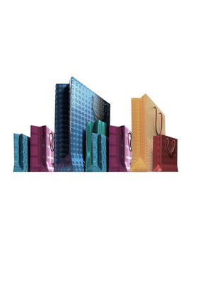 购物袋楼体