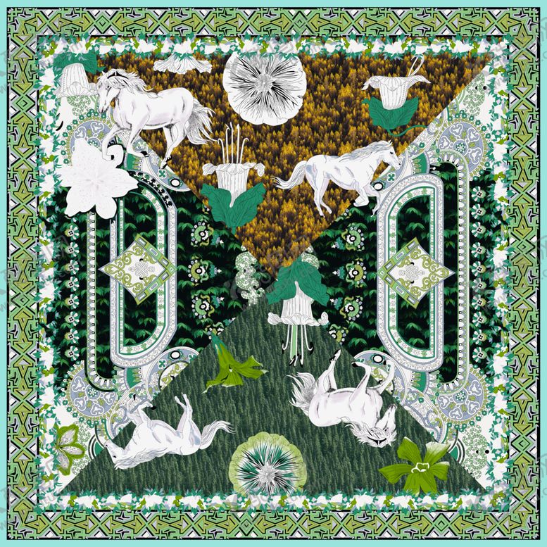 编号：33719809200351339492【酷图网】源文件下载-山川草地方巾