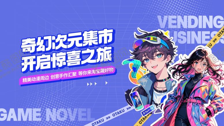 编号：63319304020324568013【酷图网】源文件下载-二次元活动展板