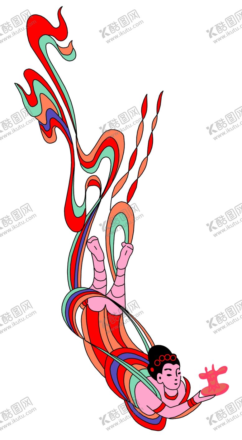 编号：80504701182007586249【酷图网】源文件下载-飞天仙女