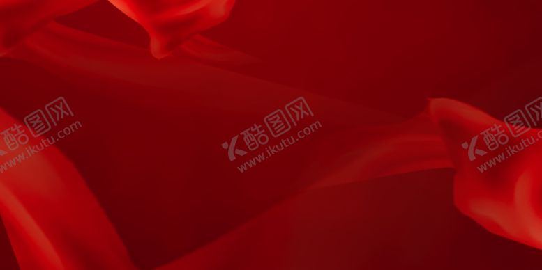 编号：94694404301115346310【酷图网】源文件下载-红色丝绸大气背景
