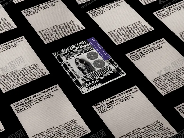 编号：77010702172132353550【酷图网】源文件下载-多张海报卡片VI展示贴图样机