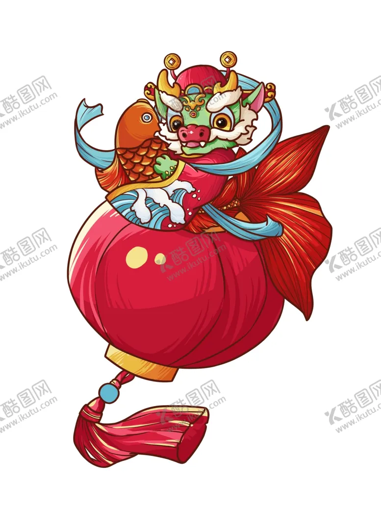 编号：45759302032210497847【酷图网】源文件下载-卡通龙元素