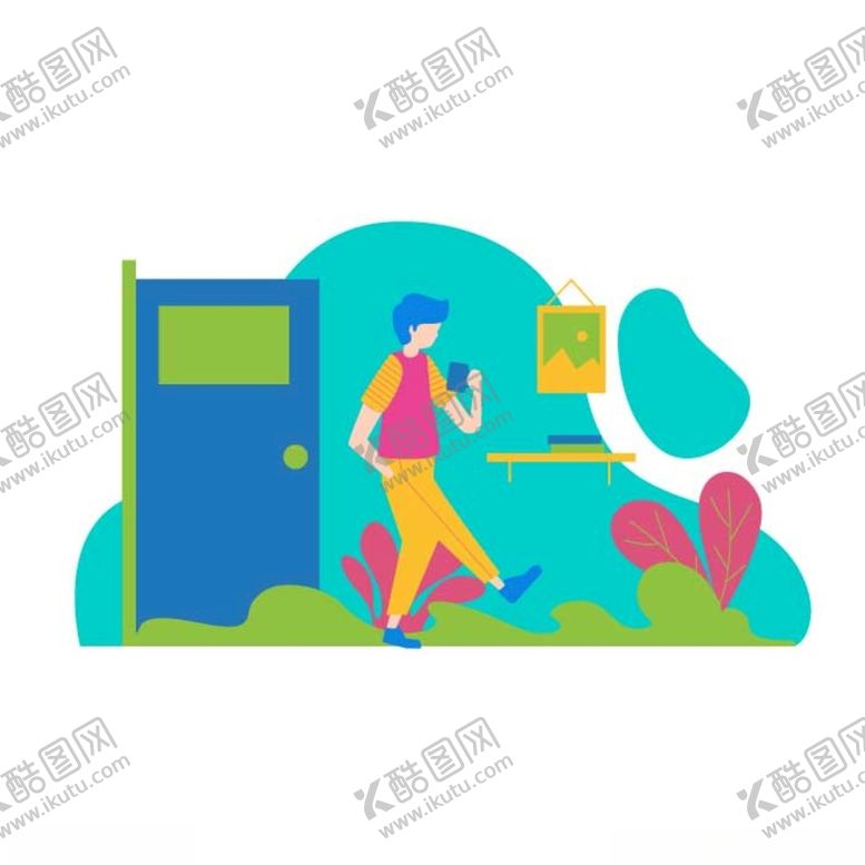 编号：63512104191011546294【酷图网】源文件下载-扁平化人物