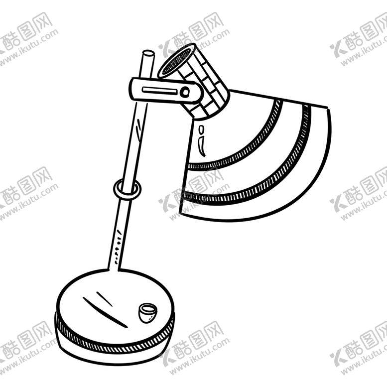 编号：28594109260904209563【酷图网】源文件下载-线稿线稿素材文具小素材
