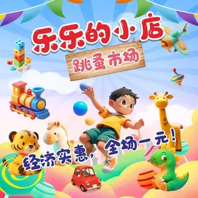 跳蚤市场文具玩具义卖卡通风筝儿童