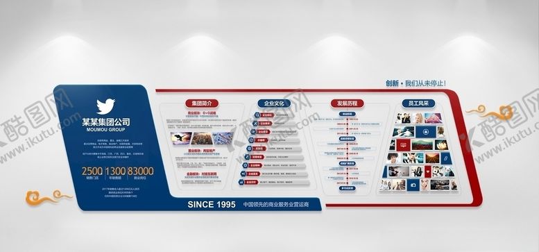 编号：96132010170714049889【酷图网】源文件下载-企业文化墙