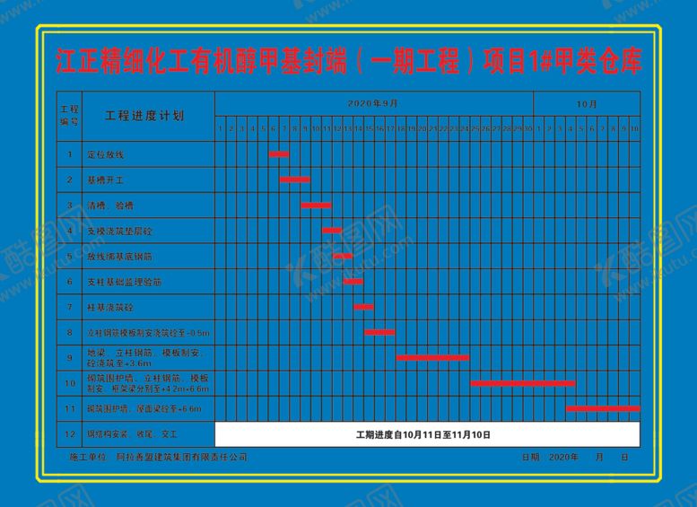 编号：88449602070042094125【酷图网】源文件下载-进度表