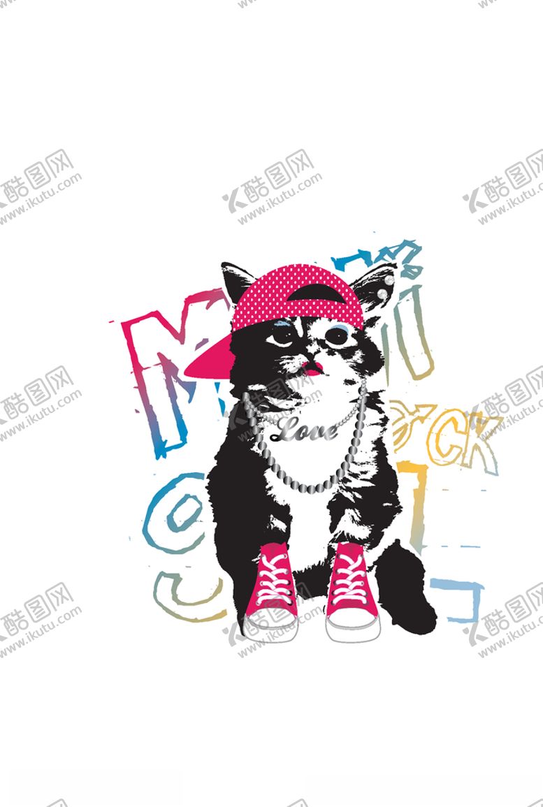 编号：64149810282307144715【酷图网】源文件下载-动物组合印花