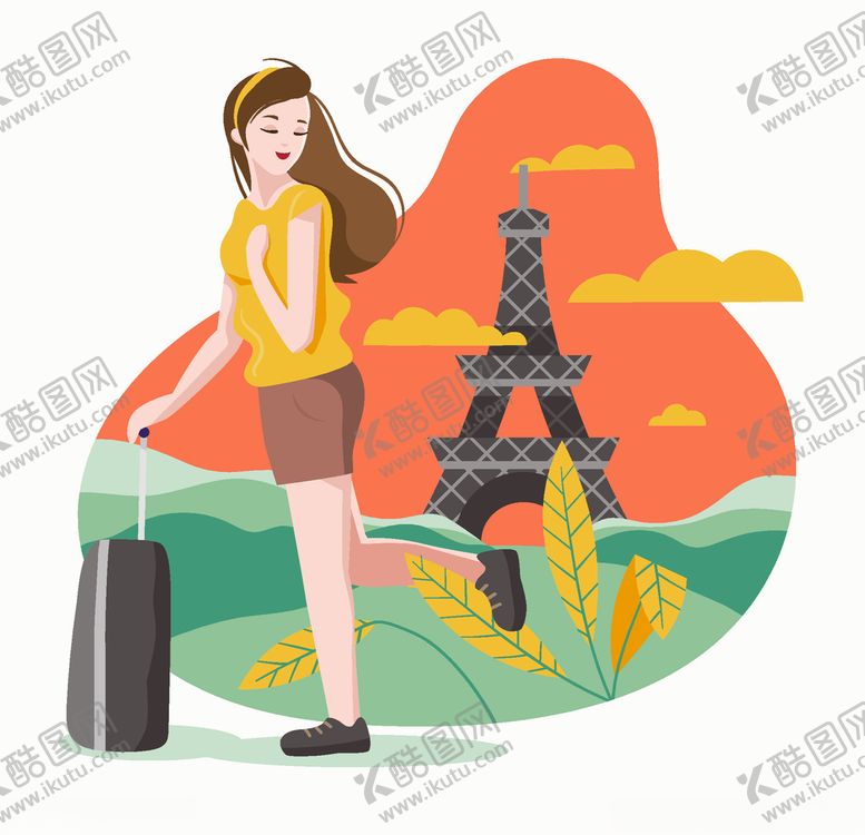 编号：21404307071140483780【酷图网】源文件下载-旅客游客