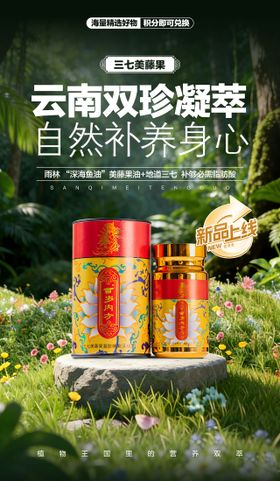 补品医药营养海报