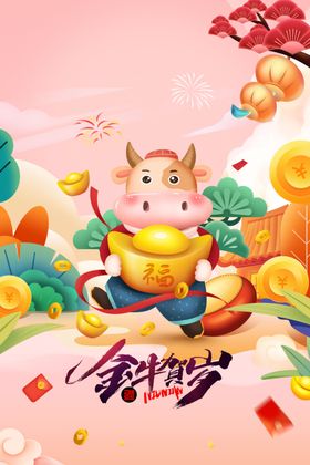 金牛迎春