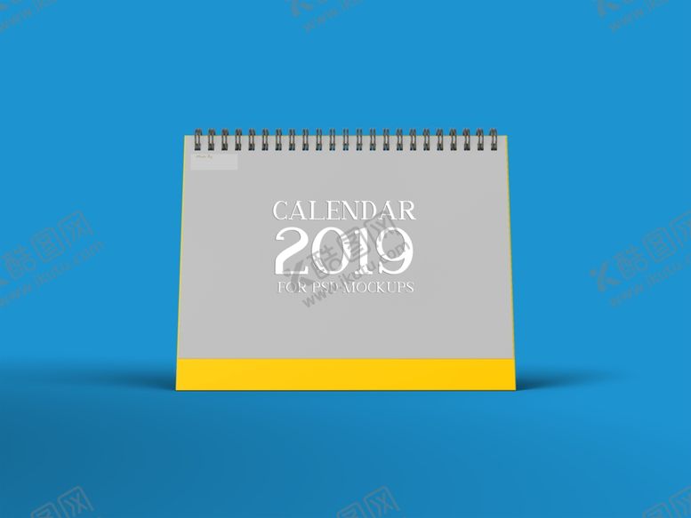 编号：92585309260841094986【酷图网】源文件下载-桌面台历展示效果图