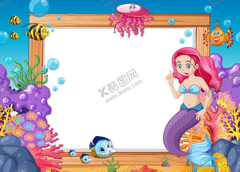 编号：11703410081033424176【酷图网】源文件下载-美人鱼
