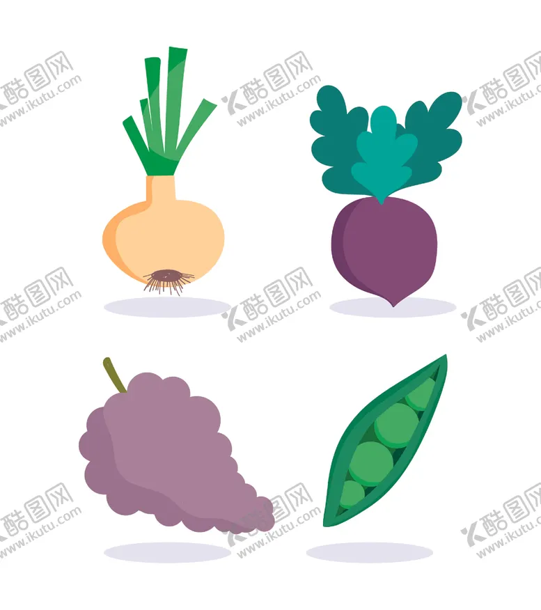 编号：14397206241054546429【酷图网】源文件下载-手绘蔬菜
