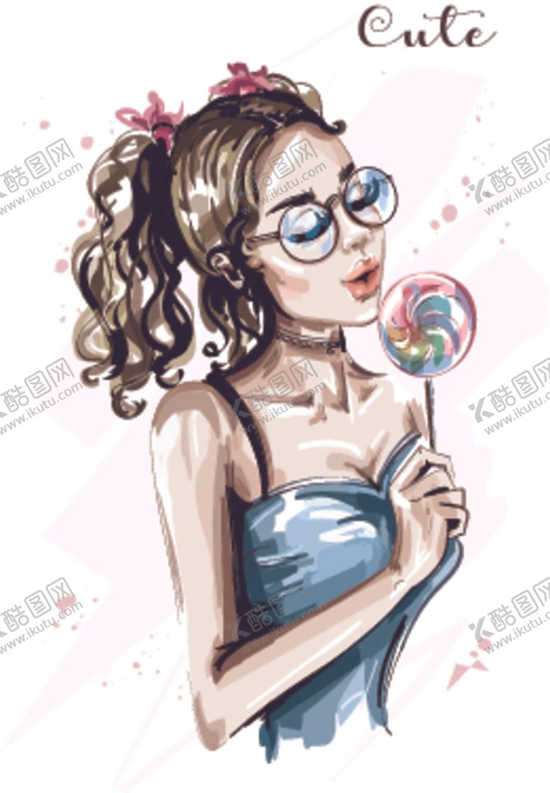 编号：10202809200432573125【酷图网】源文件下载-时尚女性