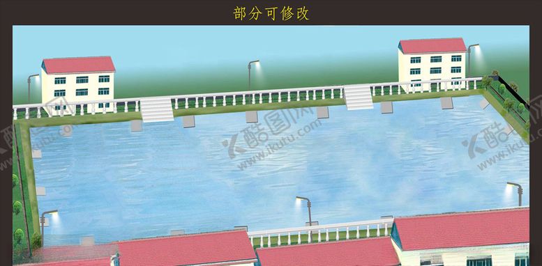 编号：68037007052049514813【酷图网】源文件下载-池塘效果图