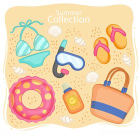夏季成人游泳培训平面海报