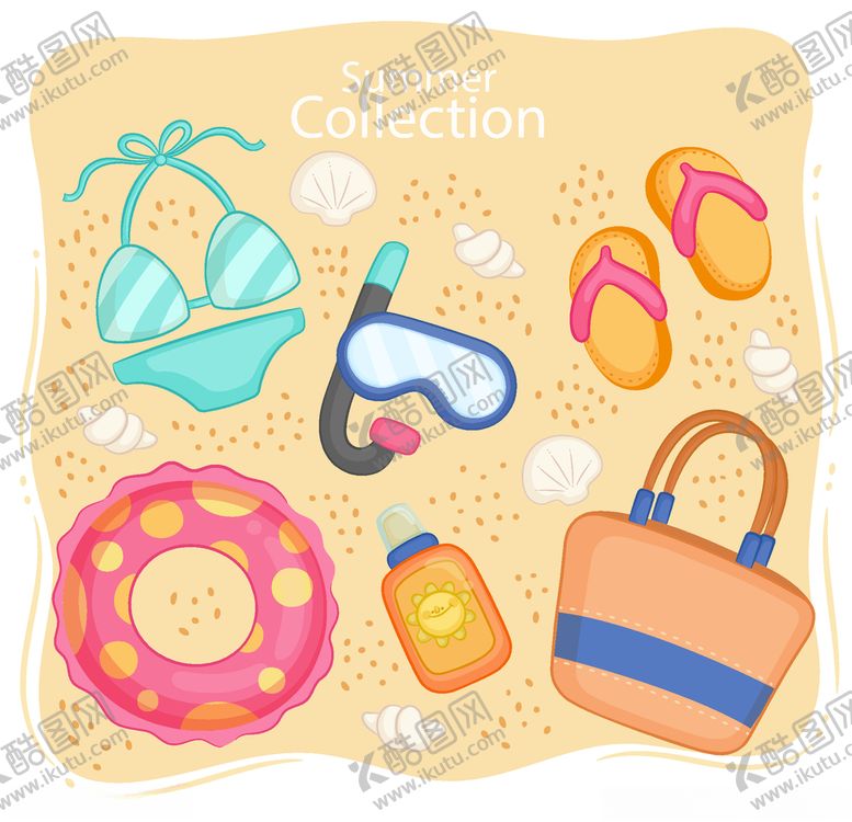 编号：98274810010104034028【酷图网】源文件下载-夏季平面海报