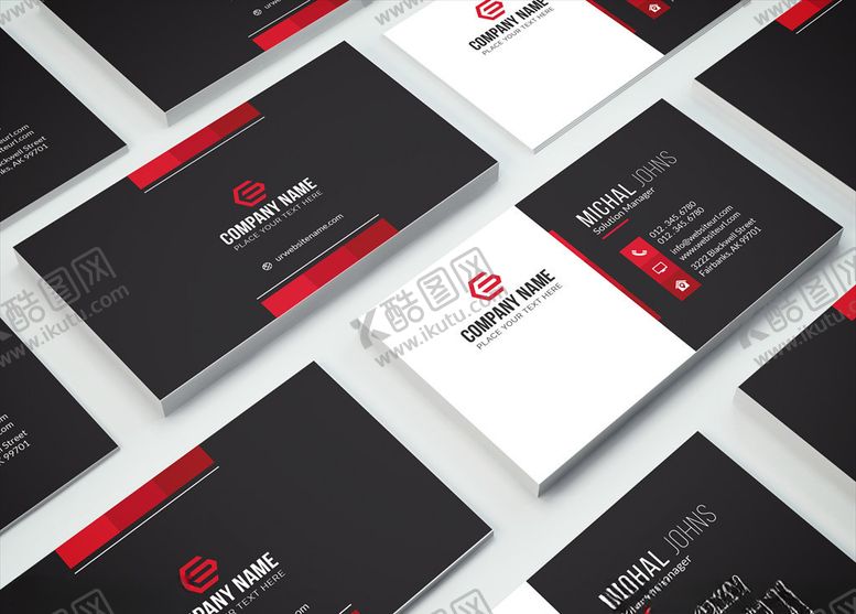 编号：26941309230336101479【酷图网】源文件下载-矢量名片模板