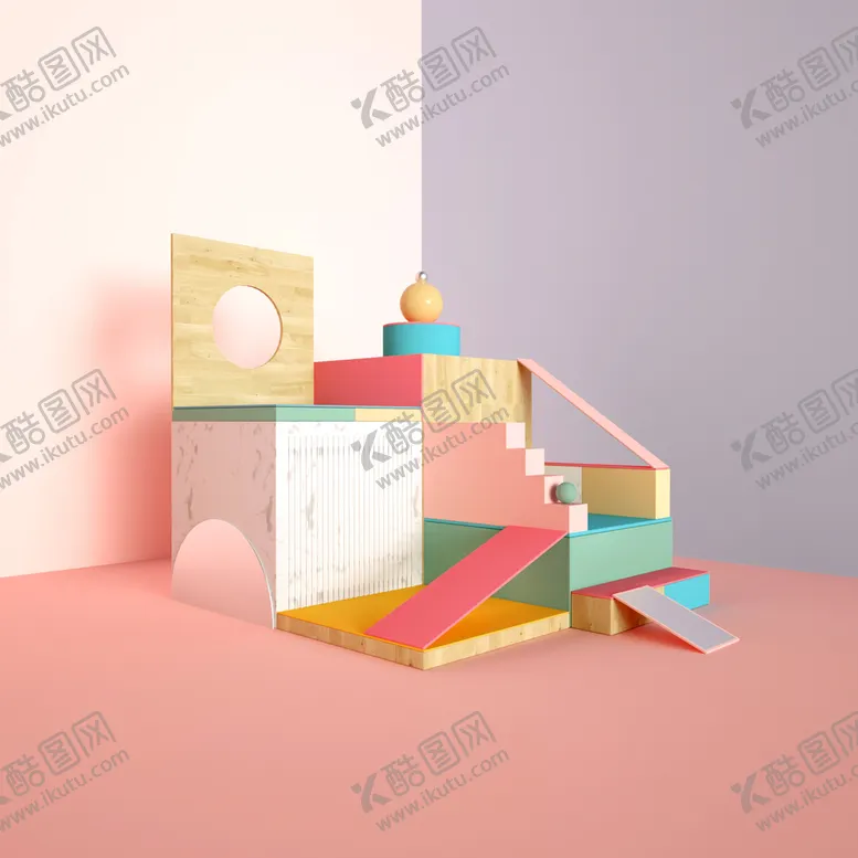 编号：88151311031032469503【酷图网】源文件下载-C4D模型电商展台