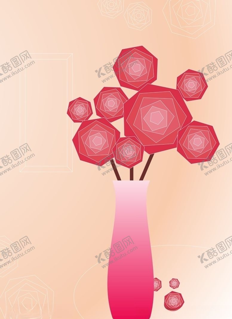 编号：77653510271525285120【酷图网】源文件下载-简易花瓶