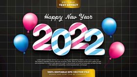 2022新年圣诞节背景包装花纹图案节日